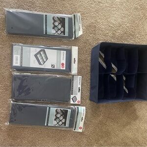 IKEA Navy Storage Organizers